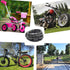 Combination Bike Cable Lock - 4 Digit, 32 inch Long Coiled Security Resettable Cable Lock, Anti-Theft Accessories for Mountain Bike, Road Bike, El...