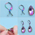 20pcs Stainless Steel Leverback Earring Hooks Hypoallergenic Ear Wires Buckle Hooks with Pendant Clasps for DIY Dangle Earrings Jewelry Making Sup...