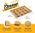 Quarter Sheet Pans 8x12 Inch Pack of 120 Parchment Paper Baking Sheets by Baker’s Signature | Precut Silicone Coated & Unbleached – Will Not Curl ...