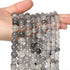 35pcs 10mm Natural Stone Beads Greystone Crystal Beads Energy Crystal Power Gemstone for Jewelry Making, DIY Bracelet Necklace...
