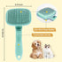 Cat Brush, 360 °Rotating Head Self Cleaning Slicker Brush, Cat Brushes for Long or Short Haired Cats and Dogs, Cat Grooming Brush for Loose Underc...