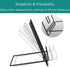 Cookbook Stand Holder for Kitchen Counter,Recipe Book Stand for Reading Hands Free(Black)...