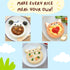 Animal Rice Mold Set – Cute animals Shapes, DIY Bento Lunch Decoration Tool, Easy Rice Shaper, Japanese Kitchen Accessory, Fun Food Cutter Include...