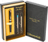Stunning Ballpoint Pen with 24K Gold Trim, Switzerland Tip Point with Refills, Luxury Ball Point Pen Gift Set for Men Women, Nice Writing Pens for...