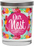 Our Nest | Vanilla, Sandalwood, Amber | Scented Soy Candles |10 Oz. Jar Candle | Poured in USA | Decorative Aromatherapy | Housewarming Gifts for ...