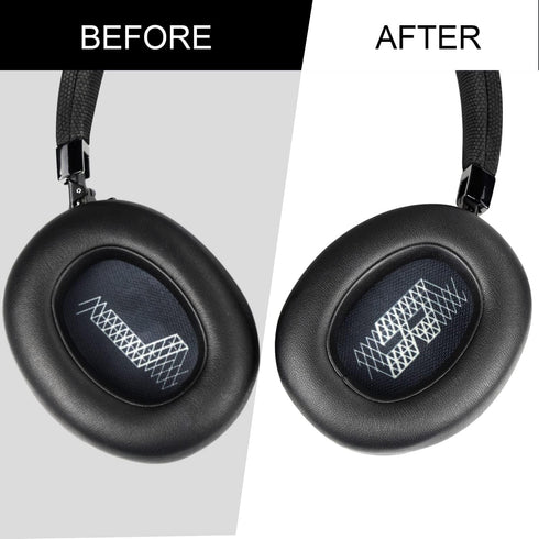 JBL E65 Replacement Ear Pads for JBL E65 (E65BT E65BTNC)/Live 650 (650NC 650BTNC)/Live 660 (660NC 660BTNC)/Duet NC Over-Ear Headphones, Earpads Cu...