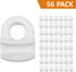DMSE Wholesale Eye Type Curtain Slide Curtain Carriers Glides Sliders Slide, and Rollers Type C (56 Pack)...