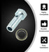X AUTOHAUX 2 Set Universal Auto Banjo Bolt Brake Fitting Adapter Kit M12 x 1.25 Brake Line Thread Bolt with Washers...