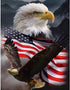 BOMUVI Paint by Numbers for Adults Beginner Paint by Numbers for Adults Eagle Paint by Number Kits Acrylic Painting Ameriacan Flag Paint by Number...