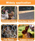 Garden Poultry Black Chicken Wire - 13.7 '' × 315 '' Chicken Wire for Crafts, Garden Fence Animal Barrier, 1 inch Mesh Poultry Netting Fence, Pet/...