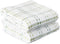 Ritz Royale Collection 100% Combed Terry Cotton, Highly Absorbent, Oversized Kitchen Towel Set, 28" x 18", 2-Pack, Checked, Cactus Green...