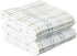 Ritz Royale Collection 100% Combed Terry Cotton, Highly Absorbent, Oversized Kitchen Towel Set, 28" x 18", 2-Pack, Checked, Cactus Green...