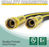 GREENER Hybrid Lead In Garden Hose 5/8 in x 5FT Short Water Hose With Swivel Female to Female Solid Fitting Leader hose Flexible Kink-resistant Ex...