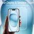 for iPhone 15 Plus Screen Protector Front and Back, iPhone 15 Plus Glass Protector Front & Rear Tempered Glass HD Clarity Compatible with iPhone 1...
