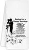 Wedding Gifts for Couples 2024 Bride and Groom, Newlyweds Gifts for Couples, Just Married Gifts, Honeymoon Gifts?Funny Hand Towels for Bathroom Ki...