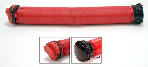 Valterra T1020-3VP Universal Drain Hose Bayonet Drip Cap Set - Red, Red and Black...