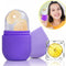 Ice Roller For Face Silicone Ice Face Roller Skin Care Facial Ice Roller Icing Tool Ice Holder For Face Icing Ice Mold For Face Icing Face Ice Pod...