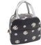 Sonuimy Insulated Lunch Bag Women, Reusable Cute Tote Lunch Box for Adult & Men, Leakproof Cooler Lunch Bags for Work Office Travel Picnic (Black ...