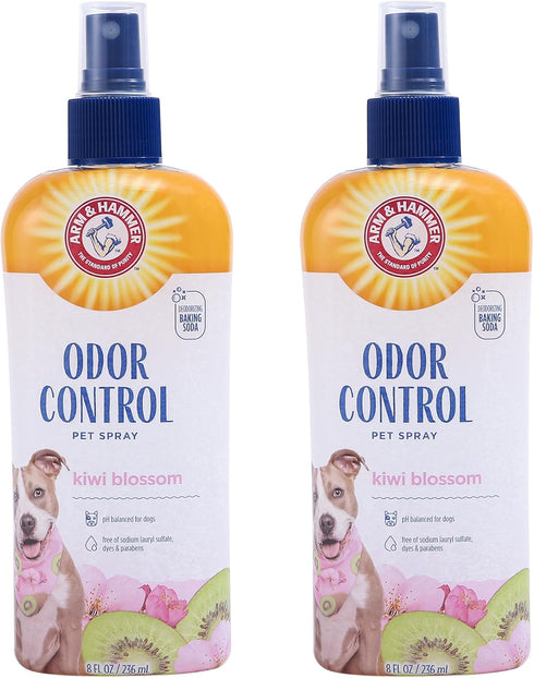 Arm&Hammer For Pets Super Deodorizing Spray for Dogs, Best Odor Eliminating Spray for All Dogs&Puppies|Arm & Hammer Baking Soda Formula with Kiwi ...