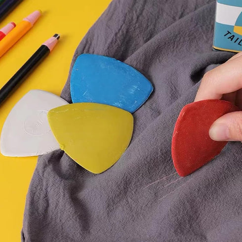 Tailor Chalk 30Pcs Professional Triangle Sewing Fabric Chalk and Fabric Markers for Quilting Sewing Supplies Accessories...