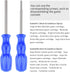 Gamebit Screwdriver Set, Security Screwdriver Bit Set 3.8mm and 4.5mm Security Screwdriver Perfect fit for Virtual Boy, Opening Nintendo, Sega Con...