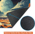 Space Themed Design, Vibrant Color Mouse Pad Travel Mouse Pad for Gaming Cloth Mouse Pad Laptop Mouse Pad, 26x21cm...