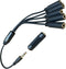 Premium 3.5mm Splitter, Headphone Splitter, Audio Splitter, Aux Splitter, Headphone Jack Splitter, Audio Splitter for Headphones, 5 Way Headphone ...