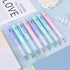 8Pcs Retractable Erasable Gel Pens, Make Mistakes Disappear, Blue & Black Ink Pen for Drawing Writing Planner and Crossword Puzzles, No Smudge on ...