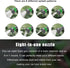 Car Wash Nozzle, High Pressure Water Garden Hose Nozzle with 8 Watering Patterns, Foam Sprayer with Soap Dispenser Bottle for Car Washing, Waterin...