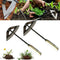 Garden Tools Hollow Hoe, All-Steel Hardened Hollow Hoe, Sharp Garden Edger Weeder, Durable Gardening Hoe Hand Tool Weed Puller Accessories for Bac...