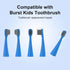 Replacement Toothbrush Heads 8 Pack for Burst Kids Electric Toothbrush, Blue...