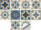 Self-Adhesive Wall Tile Decals, Peel and Stick Tile Stickers, Waterproof Backsplash Stickers for Kitchen Bathroom Decor, 8x8inch 10Pcs, Moroccan 0...