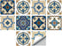Self-Adhesive Wall Tile Decals, Peel and Stick Tile Stickers, Waterproof Backsplash Stickers for Kitchen Bathroom Decor, 8x8inch 10Pcs, Moroccan 0...