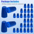 30PCS Waterproof Wire Electrical Connectors 22AWG-12AWG, Outdoor Seal Electrical Twist Nuts Caps Cable Terminal Connector for Landscape Light, Irr...