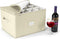 Sorbus Stemware Storage Chest - Deluxe Quilted Case with Dividers - Service for 12 - Great for Protecting or Transporting Wine Glasses, Champagne ...