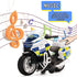 Die Cast Toy Motorcycle Model - Pull Back Vehicles with Sounds and Lights, Motorcycle Toys for Kids 3-9, for Youngsters who are into Collectible S...