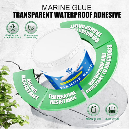Invisible Waterproof Agent,Waterproof Anti-Leakage Agent,No Pounding Brick Leakage, Super Strong Adhesive Seal Coating-(10.6 oz 300 Grams)...