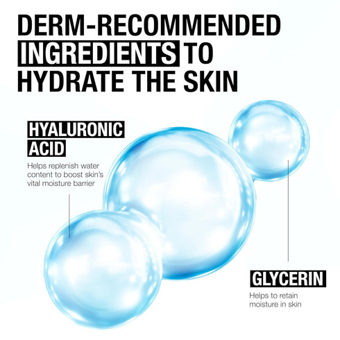 Neutrogena Hydro Boost Fragrance Free Hydrating Gel Facial Cleanser with Hyaluronic Acid, Daily Foaming Face Wash & Makeup Remover, Gentle Face Wa...