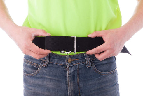 COW&COW Transfer and Gait Belt with Metal Buckle for Caregiver Nurse Physical Therapist 2 inch(Black, 72")...