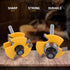 2PCS Tongue and Groove Set 1/4 Inch Shank Router Bit Set, 3 Teeth Adjustable T Shape Wood Milling Cutter...