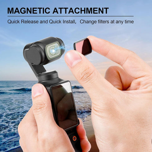 Skyreat ND1000 Filters for DJI Osmo Pocket 3 Accessories...