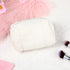 Sibba Makeup Case Make Up Cosmetic Organizer Travel Toiletry Bags Skin Care Pouch Small Fluffy Purse Collection Traveling Makup Beauty Women Girls...