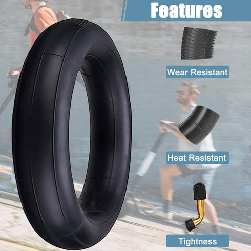 Tire & Tube,10x2.125 inches Electric Scooter Tire Replacement Wheels for Front or Rear Replacement Tires (2 inner tire)...