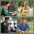 Portable Neck Fan,Hands Free Bladeless Fan,USB Rechargeable Wearable Cooling Personal Fan, 360° Cooling 5 Speeds Adjustable Strong Wind for Men Wo...