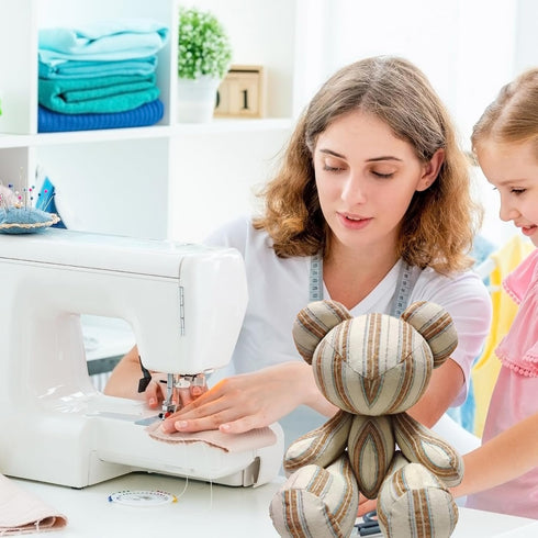 Memory Bear Sewing Patterns Template Ruler Set with Instruction Manual, Memory Bear Patterns Templates for Sewing 12IN...