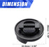X AUTOHAUX Engine Fuel Tank Cap Gas Oil Filler Plug Cover with Gasket 0000100301 for Mercedes-Benz A-Class 1997-2017 for Mercedes-Benz E-Class C-C...