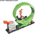 Hot Wheels Toy Car Track Set Gator Loop Attack Playset in Pizza Place with 1:64 Scale Car, Connects to Other Sets...