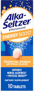 Alka-Seltzer Energy Boost: Caffeine & Guarana, B Vitamins, Supports Mental Alertness and Physical Energy, Daily Energy Supplement, Fizzy Tablets, ...