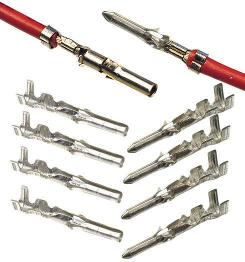 40 Pair) Molex 18-24 AWG Gauge Pins 0.062" Male and Female Pins Connector, Crimp style pin, 1561-(P901)L...