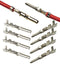 40 Pair) Molex 18-24 AWG Gauge Pins 0.062" Male and Female Pins Connector, Crimp style pin, 1561-(P901)L...